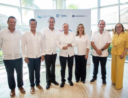 Aeroméxico alcanza su estación número 100 con la apertura de su nueva ruta hacia Punta Cana 